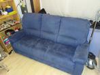 Blauwe zetel, Ophalen, Gebruikt, 150 tot 200 cm, 75 tot 100 cm
