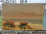 Huile sur toile les dunes signe medard tytgat, Antiquités & Art, Art | Peinture | Classique, Enlèvement