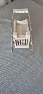 Frietsnijder te koop, Ophalen of Verzenden, Gebruikt, Wit