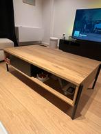 Table de salon en bois et noir, Moins de 100 cm, 100 à 150 cm, Enlèvement, Utilisé