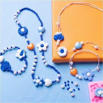 Sieraden set 2 Kettingen & 2 Armbanden – Bloemen – 4-delig beschikbaar voor biedingen