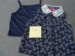 ensemble de 2 chemisiers avec top taille 104, Enfants & Bébés, Vêtements enfant | Taille 104, Enlèvement ou Envoi, Utilisé, Fille