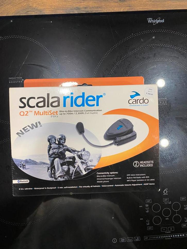 Scala Rider bike to bike intercom, Motoren, Kleding | Motorkleding, Overige typen, Dames, Heren, Kinderen, Tweedehands, Ophalen of Verzenden