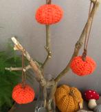 Pompoen herfst decoratie 3 stuk nieuw, Ophalen of Verzenden