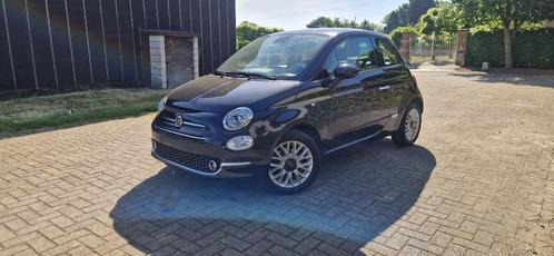 Fiat 500 1.2i van 2017, weinig kms, automaat, Auto's, Fiat, Bedrijf, Te koop, Navigatiesysteem, Open dak, Benzine, Euro 6, Berline