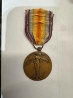 Wo1 ABBL Belgische medaille, Verzamelen, Ophalen of Verzenden