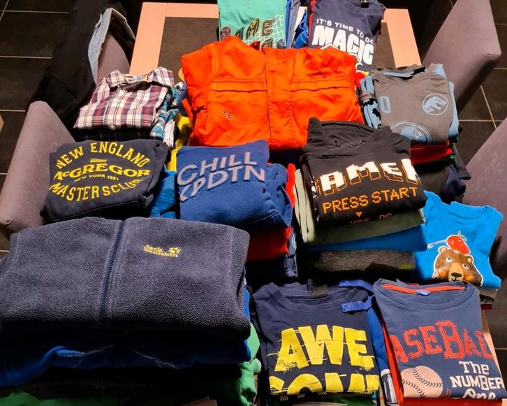Pakket kinderkledij maat 134, Kinderen en Baby's, Kinderkleding | Maat 134, Gebruikt, Ophalen