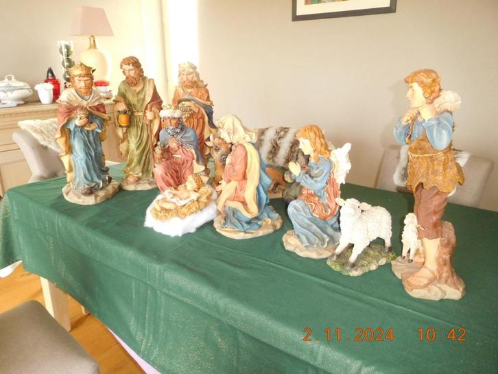 Kerstbeelden, Diversen, Kerst, Zo goed als nieuw, Ophalen