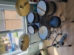 Pearl drumstel in deze opstelling met symbalen., Muziek en Instrumenten, Drumstellen en Slagwerk, Ophalen, Gebruikt, Pearl