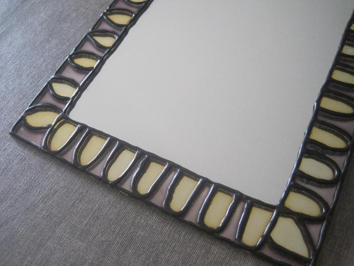 mooie decoratieve boogspiegel oosters design, Huis en Inrichting, Woonaccessoires | Spiegels, Zo goed als nieuw, Ophalen of Verzenden