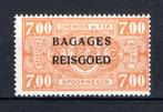 BA16 MNH** 1935 - Spoorwegzegels met opdruk "BAGAGES - REISG, Verzenden