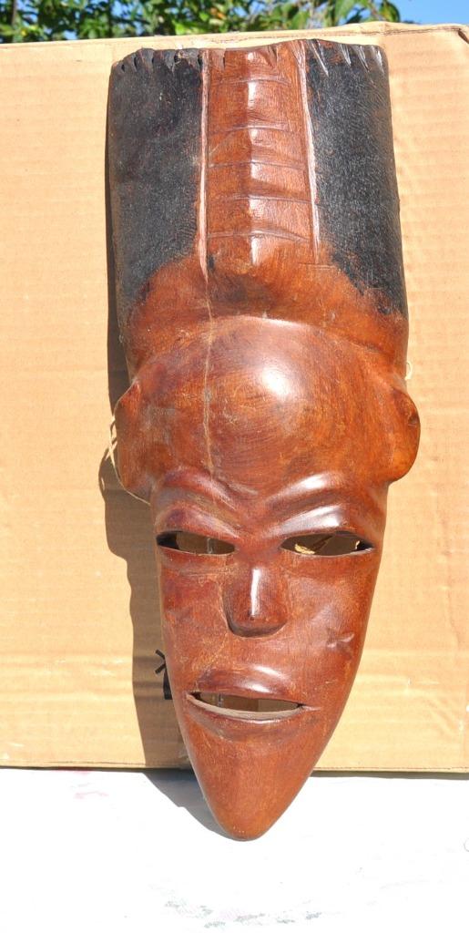 masque africain mural en bois modele 7, Enlèvement ou Envoi