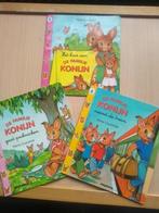 boek: de familie Konijn gaat picknicken-Pierre Couronne, Livres, Livres pour enfants | 4 ans et plus, Fiction général, Livre de lecture