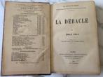 Zola "La débacle" 1892, Emile Zola, Enlèvement, Utilisé, Europe autre