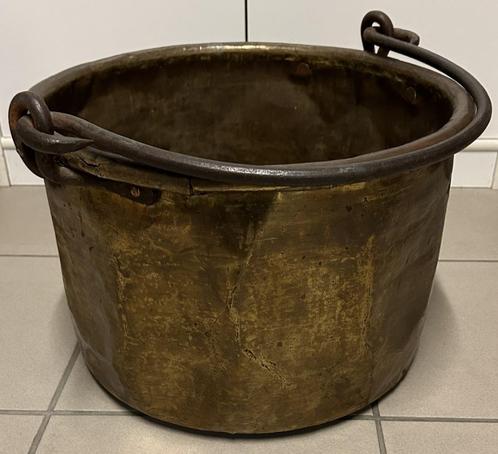 Bouilloire en cuivre jaune - 4,2 kg - 50 % de réduction, Antiquités & Art, Antiquités | Bronze & Cuivre, Cuivre, Enlèvement ou Envoi