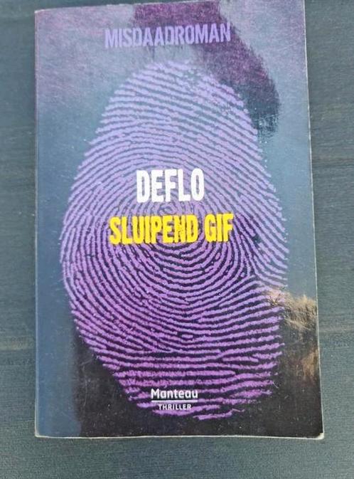 Boek : sluipend gif / luc deflo, Boeken, Detectives, Zo goed als nieuw, Ophalen of Verzenden