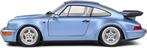 SOLIDO 1:18 Porsche 911 Turbo Blue 1990 GRATIS LEVERING, Solido, Verzenden, Solido, -