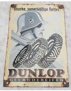 Emaille bord Dunlop, Antiek en Kunst, Verzenden