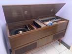 Platenspeler vintage met LP’s, Ophalen, Platenspeler