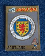 Panini sticker voetbal ' Euro 1992 - embleem Scotland ' #142, Ophalen of Verzenden, Nieuw, Sticker