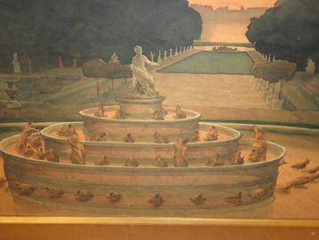 Tableau de Dupin G Jardin de Versailles