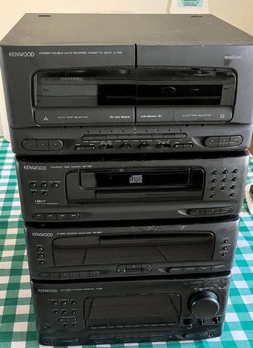 Kenwood set zie info, Audio, Tv en Foto, Stereoketens, Gebruikt, Cassettedeck, Cd-speler, Tuner of Radio, Speakers, Losse componenten