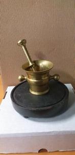 mortier en stamper/vijzel, Antiek en Kunst, Ophalen of Verzenden, Koper