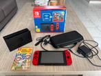 Nintendo Switch in nieuwstaat! + accesoires, Games en Spelcomputers, Ophalen of Verzenden, Zo goed als nieuw, Met games