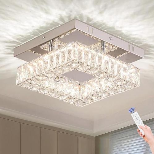Led kristallen plafondlamp SNELLE GRATIS LEVERING, Huis en Inrichting, Lampen | Plafondlampen, Nieuw, Verzenden