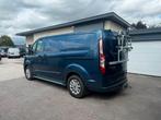 FORD TRANSIT CUSTOM * LIMITED * AUT * LANE * BLIS * 170PK, Auto's, Testrit aan huis, Stof, 4 cilinders, Blauw