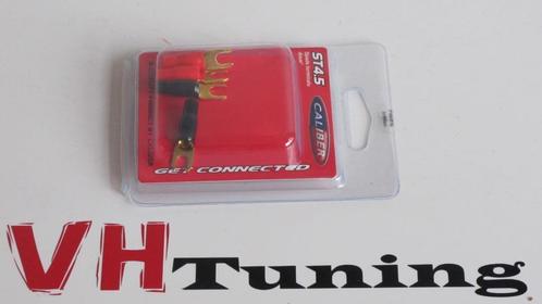 Caliber ST 4.5 vork luidsprekeraansluiting 4,5MM2 verguld, Auto diversen, Autospeakers, Nieuw, Ophalen