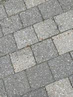 Grijze betonklinkers - waterdoorlatend, Tuin en Terras, Tegels en Klinkers, Beton, Gebruikt, Ophalen, Klinkers