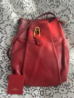 DELVAUX FAUST modeltas donkerrood leer, Ophalen of Verzenden, Rood, Leer