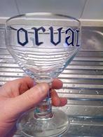speciaal glas  ORVAL 75 jaar (1931-2006), Verzamelen, Glas en Drinkglazen, Ophalen of Verzenden, Zo goed als nieuw, Bierglas
