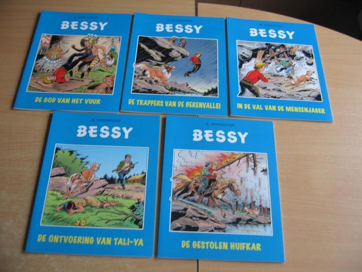 Bessy - Adhemar uitgaven :Deel 1 t.e.m. 5 - Eerste druk 2008, Boeken, Stripverhalen, Nieuw, Complete serie of reeks, Ophalen of Verzenden