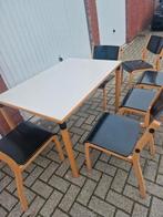 Table + chaises cuisine/terrasse/véranda, Enlèvement, Comme neuf