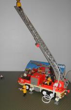 Playmobil Brandweerwagen, complete set  met vier mannetjes, Ophalen of Verzenden, Zo goed als nieuw, Complete set