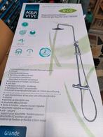 Aquavive Regendouche - Grande - Met Thermostatische Kraan, Doe-het-zelf en Bouw, Sanitair, Ophalen, Zo goed als nieuw, Chroom