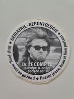 Vintage Sticker - Dr Le Compte - Knokke - Geriatrie, Ophalen of Verzenden, Zo goed als nieuw, Overige typen