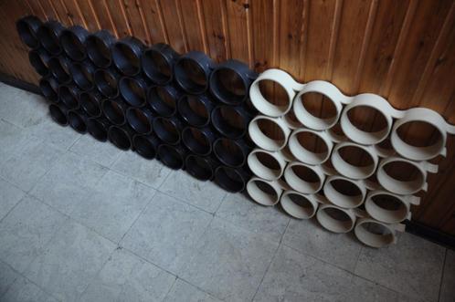 3 vintage wandpanelen/'60s '70s/modular wall panels, Huis en Inrichting, Woonaccessoires | Overige, Ophalen