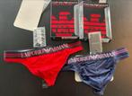 Emporio Armani Microfiber Mesh Thong Men, Kleding | Heren, Ondergoed, Verzenden, Overige kleuren, Emporio Armani, Slip