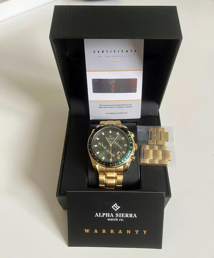 Alpha Sierra Starbuster GG09 – Nieuw, nooit gedragen, Handtassen en Accessoires, Horloges | Heren, Zo goed als nieuw, Zakhorloge