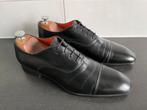 Santoni herenschoenen maat 7 / 41 F weinig gedragen, Zwart, Ophalen of Verzenden, Zo goed als nieuw, Santoni