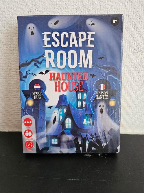 Escape room Haunted house de 2 à 4 joueurs- neuf non servi, Hobby & Loisirs créatifs, Jeux de société | Jeux de cartes, Neuf, 1 ou 2 joueurs