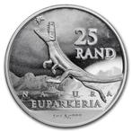 2019 S Africa - Archosauria Euparkeria 1 oz silver blister, Enlèvement ou Envoi, Argent