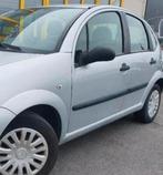 Citroën C3 grijs metalic bj 2005 in zeer goed staat!, Argent ou Gris, Achat, Boîte manuelle, Alcantara