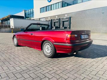 BMW 325 I Automaat cabrio 1994/ Hardtop, Autos, Rouge, Achat, 2500 cm³, Cabriolet