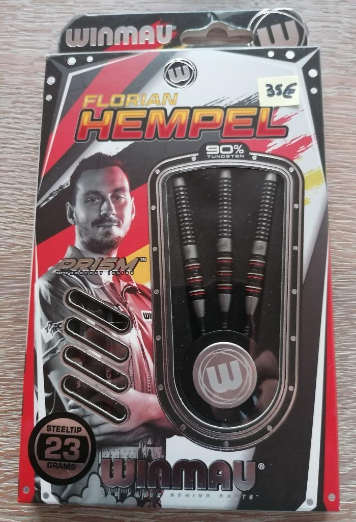 Winmau Florian Hempel 90% 23 gram., Sport en Fitness, Darts, Zo goed als nieuw, Pijlen, Ophalen of Verzenden