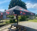 Pepsi Max Parasol te koop met voet., Tuin en Terras, Ophalen of Verzenden, Zo goed als nieuw