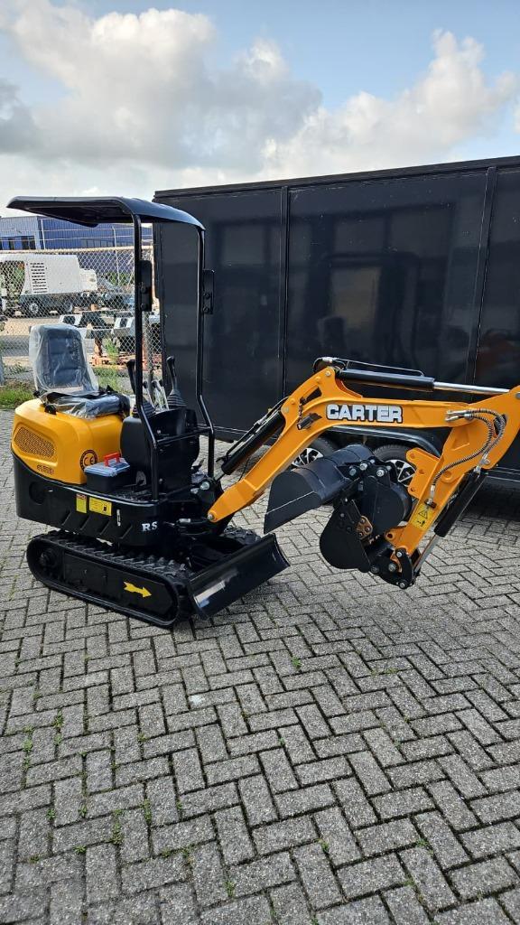 Minigraafmachine Kingway Carter 3 JAAR garantie 3x graafbak, Zakelijke goederen, Machines en Bouw | Kranen en Graafmachines, Graafmachine